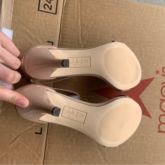 BNWT NUDE Paycee Two-Piece Dress Sandals - Picture 4 of 6